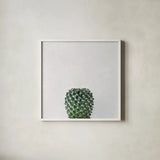 Desert Treasures IV by Deborah Revell. Shown in a crisp white glass frame for a clean and minimalist style. Available as an archival giclee rolled canvas, fine art paper, or poster print. SKU 94582a.