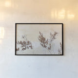 Earth and Lime II by Deborah Revell. shown as a paper print in a black flame. Available as a archival giclee rolled canvas, fine art paper, or poster print. SKU 100046i.