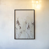 Earth and Lime III by Deborah Revell. shown as a paper print in a black flame. Available as a archival giclee rolled canvas, fine art paper, or poster print. SKU 100047h.