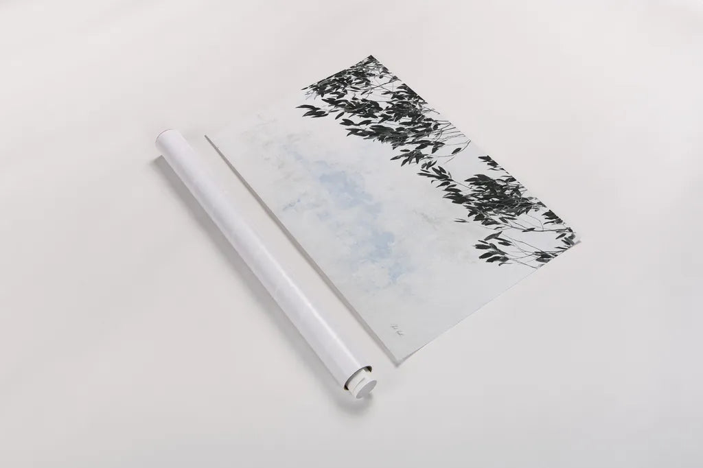 Eucalyptus by Deborah Revell. shown as a rolled paper print. Available as archival giclee rolled canvas, fine art paper, or poster print. SKU 93443i.