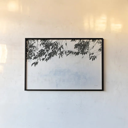 Eucalyptus by Deborah Revell. shown as a paper print in a black flame. Available as a archival giclee rolled canvas, fine art paper, or poster print. SKU 93443i.