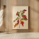 Fall Leaves I by Deborah Revell. shown as over sized large wall art. Available as an archival giclee rolled canvas, fine art paper, or poster print. SKU 96588h.