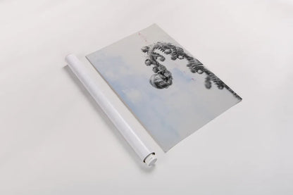 Fiddle Fern II by Deborah Revell. shown as a rolled paper print. Available as archival giclee rolled canvas, fine art paper, or poster print. SKU 94827h.