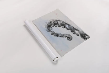 Fiddle Fern III by Deborah Revell. shown as a rolled paper print. Available as archival giclee rolled canvas, fine art paper, or poster print. SKU 94828h.