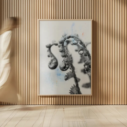 Fiddle Fern IV by Deborah Revell. shown as over sized large wall art. Available as an archival giclee rolled canvas, fine art paper, or poster print. SKU 94829h.