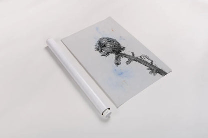 Fiddle Fern V by Deborah Revell. shown as a rolled paper print. Available as archival giclee rolled canvas, fine art paper, or poster print. SKU 94830h.