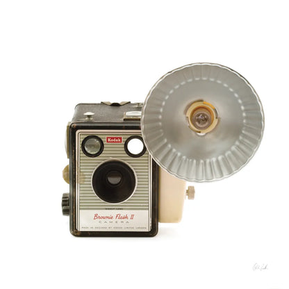 Flash Bulb Camera by Deborah Revell. SKU 92066a. Archival Giclee Fine art print for wall decor.