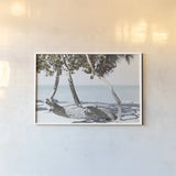 Fort Zachary Beach II by Deborah Revell. shown as a paper print in a white frame. Available as a archival giclee rolled canvas, fine art paper, or poster print. SKU 103789i.