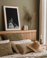 Frans Pumpkin III by Deborah Revell. shown as a paper print in a natural frame. Available as a archival giclee rolled canvas, fine art paper, or poster print. SKU 102841h.