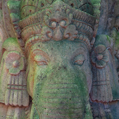 Ganesha by Deborah Revell. SKU 94001a. Archival Giclee Fine art print for wall decor.