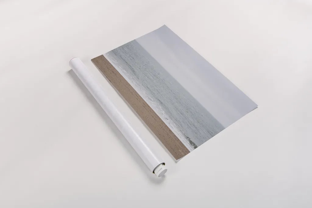 Gentle Sea I by Deborah Revell. shown as a rolled paper print. Available as archival giclee rolled canvas, fine art paper, or poster print. SKU 100317i.