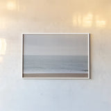 Gentle Sea I by Deborah Revell. shown as a paper print in a white frame. Available as a archival giclee rolled canvas, fine art paper, or poster print. SKU 100317i.