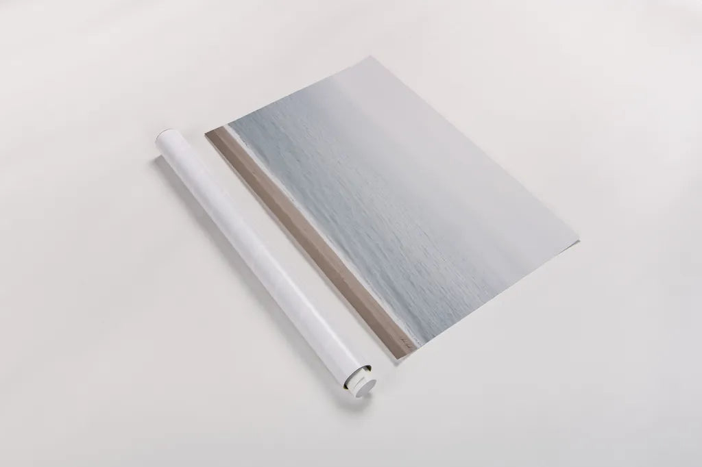 Gentle Sea II by Deborah Revell. shown as a rolled paper print. Available as archival giclee rolled canvas, fine art paper, or poster print. SKU 100318i.