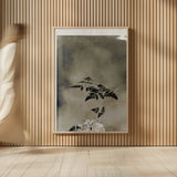 Glass Plate Botanical II by Deborah Revell. shown as over sized large wall art. Available as an archival giclee rolled canvas, fine art paper, or poster print. SKU 94584h.