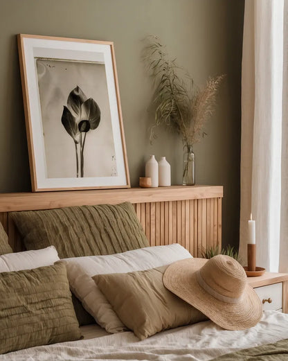 Glass Plate I by Deborah Revell. shown as a paper print in a natural frame. Available as a archival giclee rolled canvas, fine art paper, or poster print. SKU 94346h.