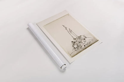 Glass Plate II by Deborah Revell. shown as a rolled paper print. Available as archival giclee rolled canvas, fine art paper, or poster print. SKU 94347h.