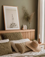 Glass Plate II by Deborah Revell. shown as a paper print in a natural frame. Available as a archival giclee rolled canvas, fine art paper, or poster print. SKU 94347h.
