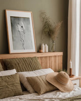 Glass Plate VI by Deborah Revell. shown as a paper print in a natural frame. Available as a archival giclee rolled canvas, fine art paper, or poster print. SKU 94351h.
