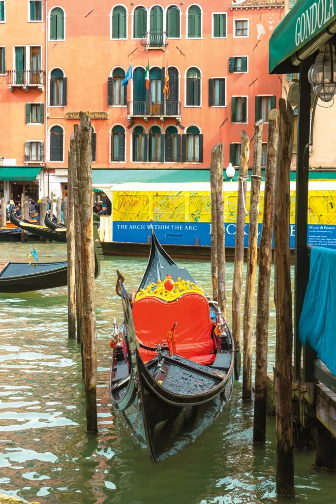 Gondola by Deborah Revell. SKU 95013h. Archival Giclee Fine art print for wall decor.