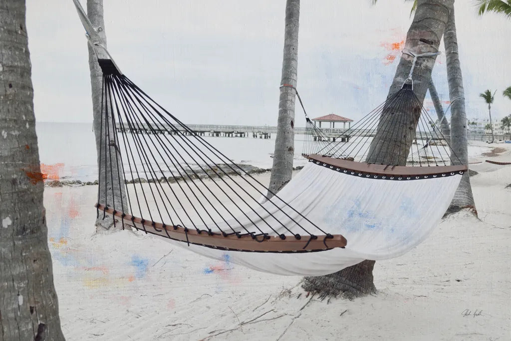 Hammock by Deborah Revell. SKU 102081i. Archival Giclee Fine art print for wall decor.