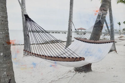 Hammock by Deborah Revell. SKU 102081i. Archival Giclee Fine art print for wall decor.