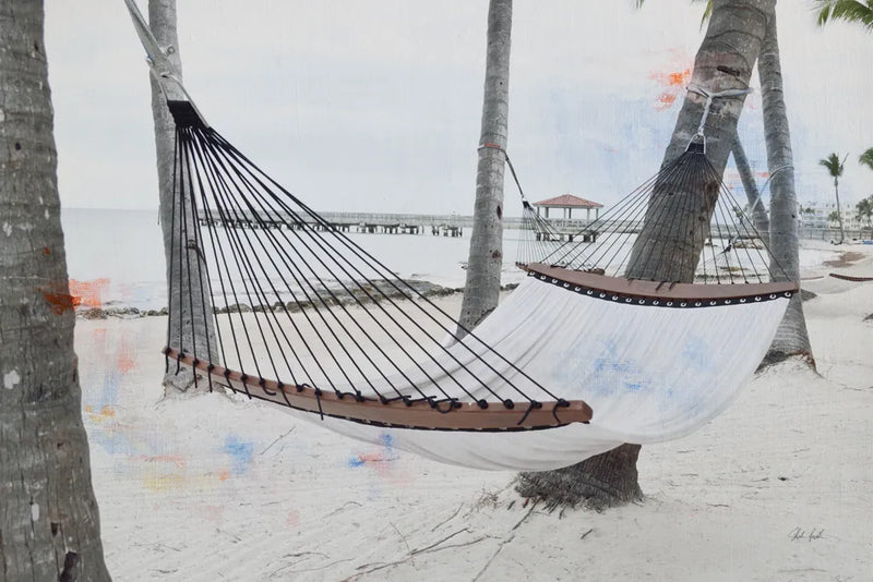 Hammock by Deborah Revell. SKU 102081i. Archival Giclee Fine art print for wall decor.