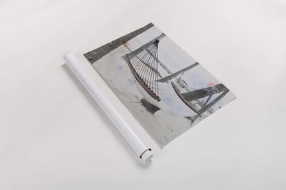 Hammock by Deborah Revell. shown as a rolled paper print. Available as archival giclee rolled canvas, fine art paper, or poster print. SKU 102081i.