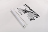 Illustrated Iris II by Deborah Revell. shown as a rolled paper print. Available as archival giclee rolled canvas, fine art paper, or poster print. SKU 98139h.