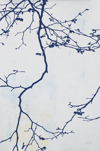 Japanese Branch by Deborah Revell. SKU 90979h. Archival Giclee Fine art print for wall decor.