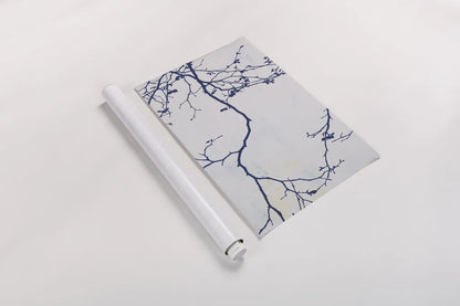 Japanese Branch by Deborah Revell. shown as a rolled paper print. Available as archival giclee rolled canvas, fine art paper, or poster print. SKU 90979h.