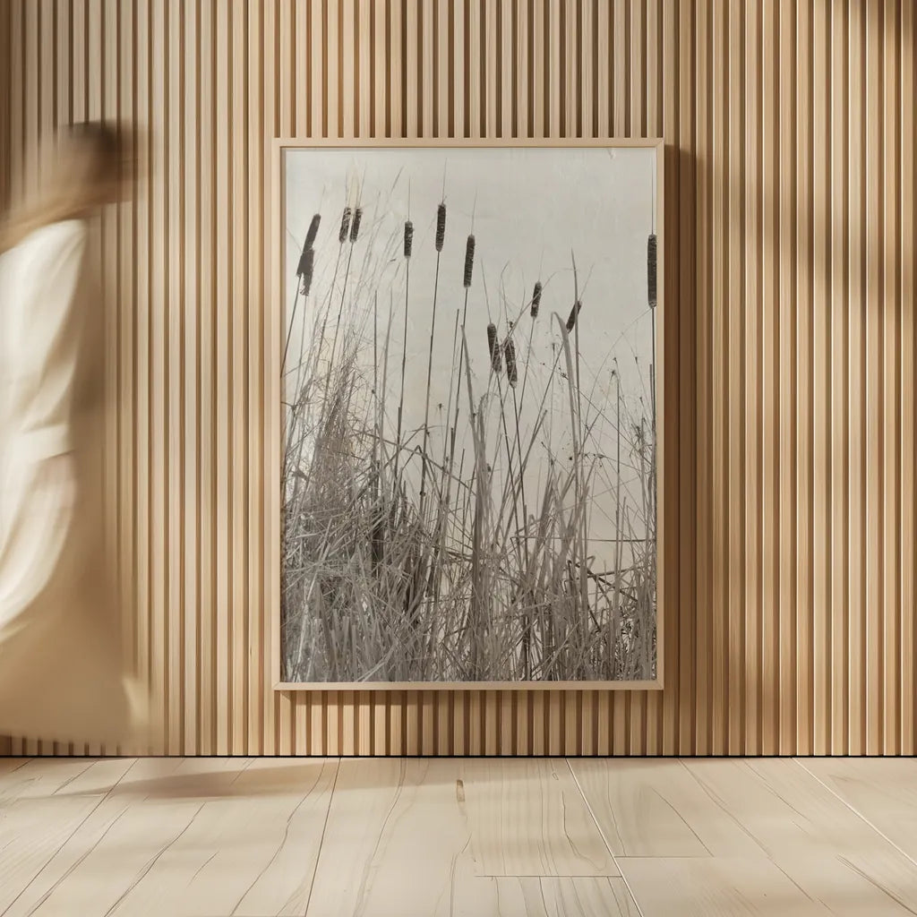 Kates Rushes I by Deborah Revell. shown as over sized large wall art. Available as an archival giclee rolled canvas, fine art paper, or poster print. SKU 100048h.