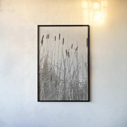 Kates Rushes I by Deborah Revell. shown as a paper print in a black flame. Available as a archival giclee rolled canvas, fine art paper, or poster print. SKU 100048h.