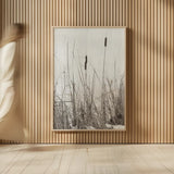 Kates Rushes II by Deborah Revell. shown as over sized large wall art. Available as an archival giclee rolled canvas, fine art paper, or poster print. SKU 100049h.