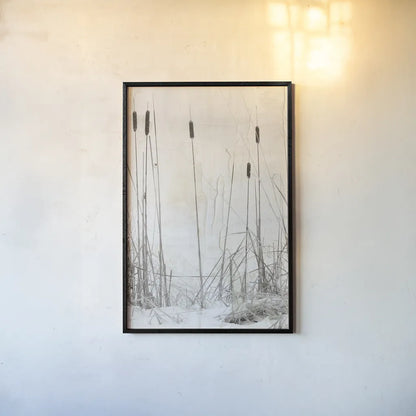 Kates Rushes III by Deborah Revell. shown as a paper print in a black flame. Available as a archival giclee rolled canvas, fine art paper, or poster print. SKU 100050h.