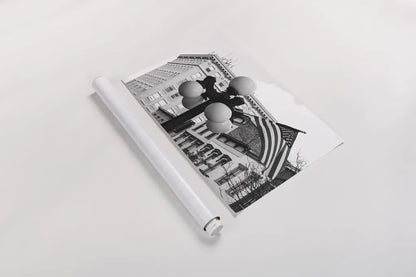 Kentucky Flag by Deborah Revell. shown as a rolled paper print. Available as archival giclee rolled canvas, fine art paper, or poster print. SKU 94191i.