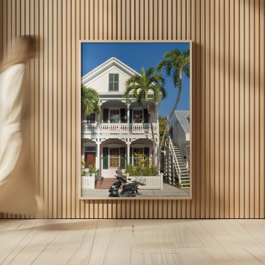 Key West by Deborah Revell. shown as over sized large wall art. Available as an archival giclee rolled canvas, fine art paper, or poster print. SKU 94192h.