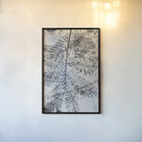 Key West Fern by Deborah Revell. shown as a paper print in a black flame. Available as a archival giclee rolled canvas, fine art paper, or poster print. SKU 91629h.