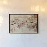 Letters to My Love I by Deborah Revell. shown as a paper print in a black flame. Available as a archival giclee rolled canvas, fine art paper, or poster print. SKU 95479i.