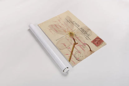 Letters to My Love II by Deborah Revell. shown as a rolled paper print. Available as archival giclee rolled canvas, fine art paper, or poster print. SKU 95480i.