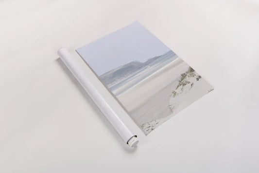 Light and Sand I by Deborah Revell. shown as a rolled paper print. Available as archival giclee rolled canvas, fine art paper, or poster print. SKU 101048h.
