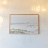 Light and Sand II by Deborah Revell. shown as a paper print in a natural frame. Available as a archival giclee rolled canvas, fine art paper, or poster print. SKU 101049i.