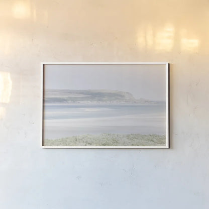 Light and Sand III by Deborah Revell. shown as a paper print in a white frame. Available as a archival giclee rolled canvas, fine art paper, or poster print. SKU 101050i.