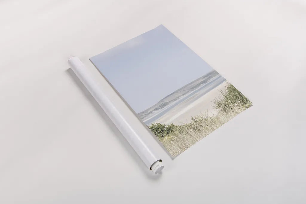 Light and Sand V by Deborah Revell. shown as a rolled paper print. Available as archival giclee rolled canvas, fine art paper, or poster print. SKU 101052h.