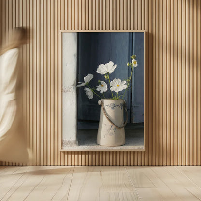 Madame Sards Jug by Deborah Revell. shown as over sized large wall art. Available as an archival giclee rolled canvas, fine art paper, or poster print. SKU 96631h.