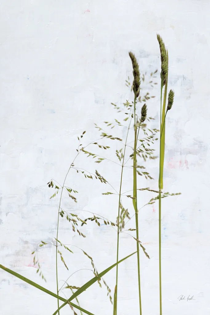 Meadow Greenery by Deborah Revell. SKU 93430h. Archival Giclee Fine art print for wall decor.