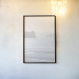 Misty Morning I by Deborah Revell. shown as a paper print in a black flame. Available as a archival giclee rolled canvas, fine art paper, or poster print. SKU 101147h.