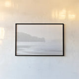 Misty Morning II by Deborah Revell. shown as a paper print in a black flame. Available as a archival giclee rolled canvas, fine art paper, or poster print. SKU 101148i.