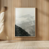 Morning Mist I by Deborah Revell. shown as over sized large wall art. Available as an archival giclee rolled canvas, fine art paper, or poster print. SKU 92030h.