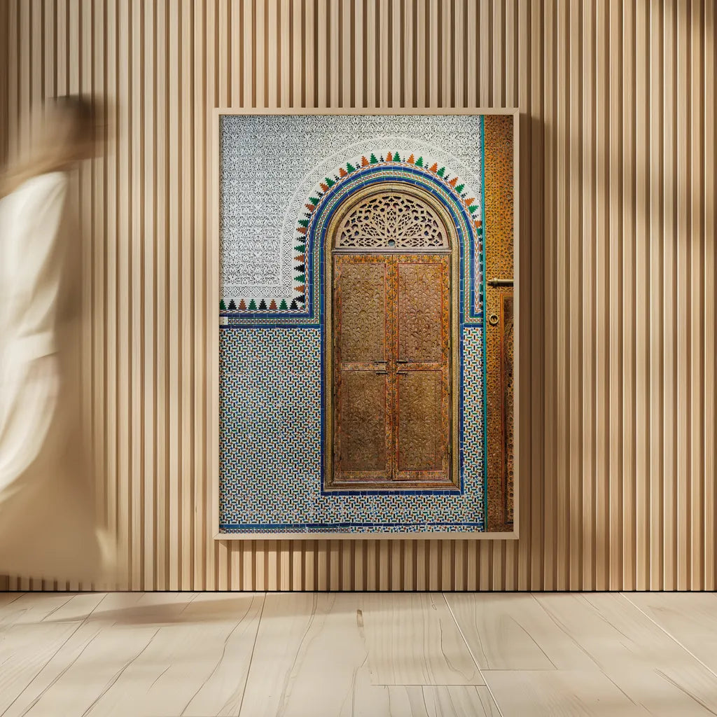 Morocco I by Deborah Revell. shown as over sized large wall art. Available as an archival giclee rolled canvas, fine art paper, or poster print. SKU 94342h.