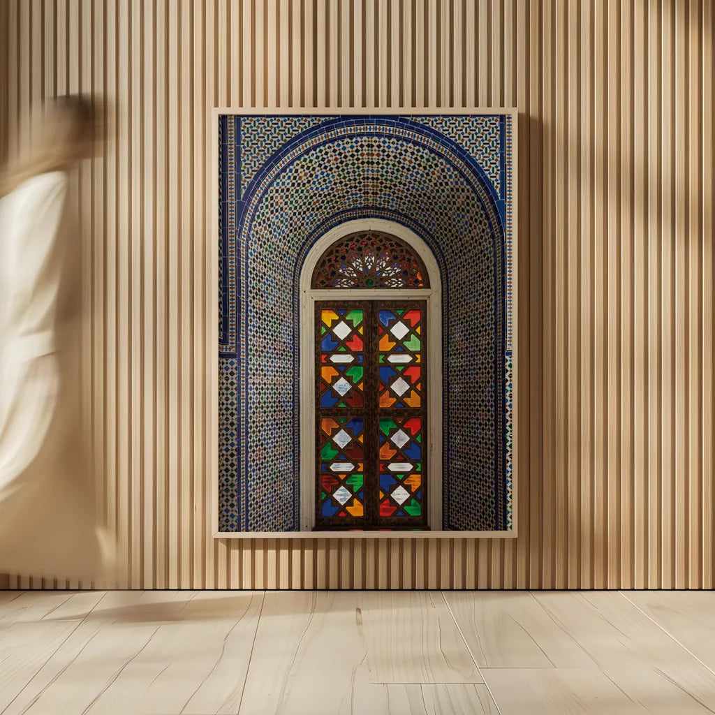 Morocco II by Deborah Revell. shown as over sized large wall art. Available as an archival giclee rolled canvas, fine art paper, or poster print. SKU 94343h.